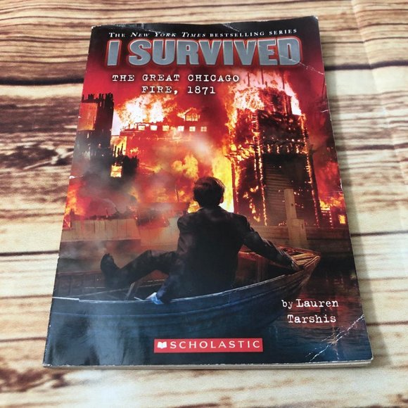 I Survived Books Lot of 3 Shark Attacks, Great Chicago Fire, Nazi Invasion - Picture 4 of 11